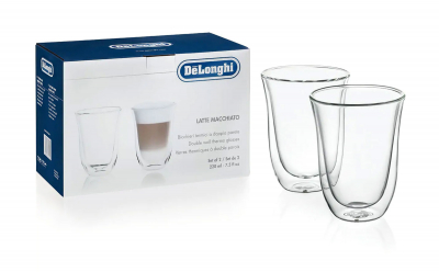 Delonghi 5513214611 Latte Macchiato Thermo Glasses