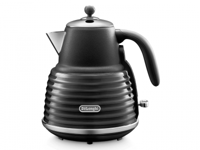 Delonghi Scolpito Granite Black Kettle