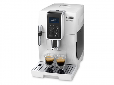 De'Longhi Dinamica, Fully Automatic Bean to Cup Coffee Machine ECAM350.75.S, White