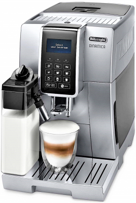 De'Longhi Dinamica, Fully Automatic Bean to Cup Coffee Machine ECAM350.75.S, Silver