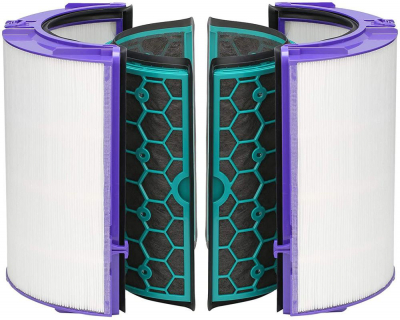 Dyson HP04, DP04, TP04 Glass Hepa & Inner Carbon Filter