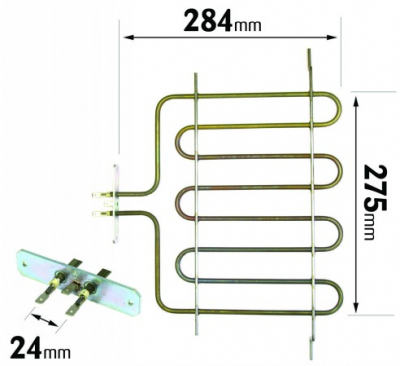 Beko 2000w Grill Element 2069 