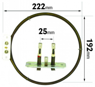 Beko Fan Oven Element 2100W - 2064