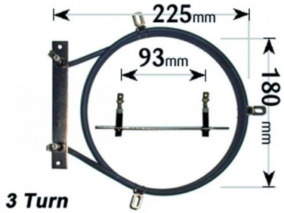 Electrolux Fan Oven Element 2500w