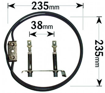 Creda 2500W Fan Oven Element - 006