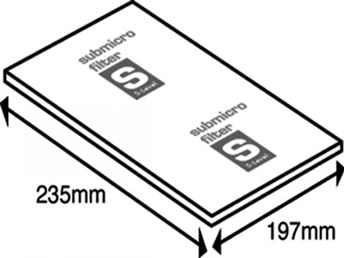 Universal Cut-to-Size Vacuum Cleaner Filter - 31