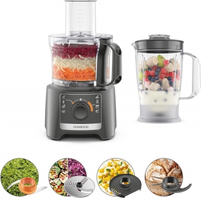 Kenwood MultiPro Compact FDP31.170GY, Food Processor