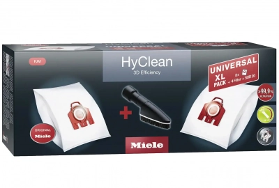 MIELE FJM Universal XL-8-Pack Dustbag with SUB20 Brush