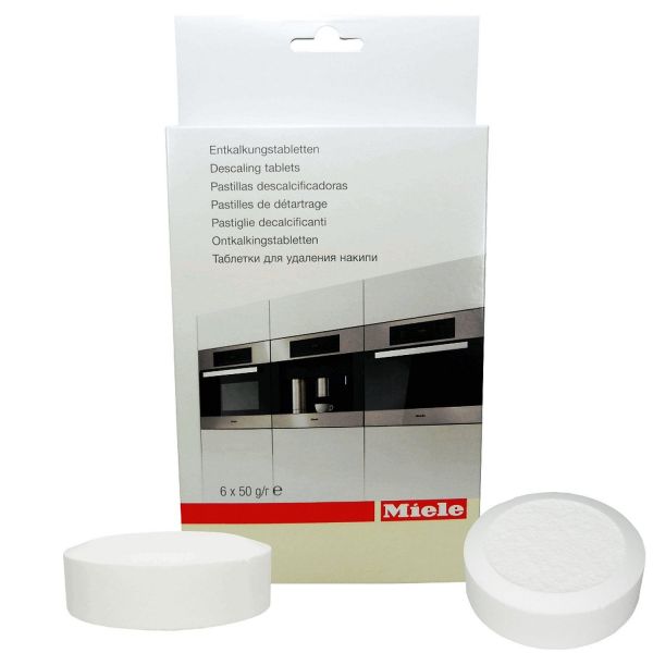 Miele Coffee Machine Descaling Tablets 6 Pack Kenco Spares